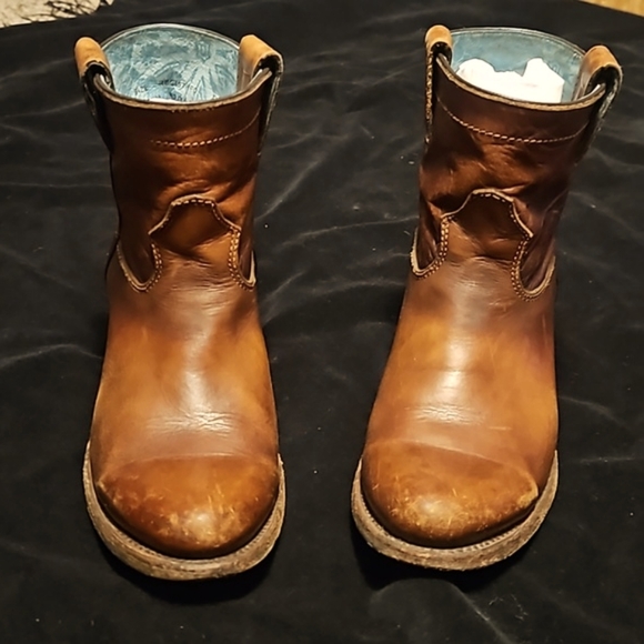 Corral leather western ankle boots - Picture 4 of 10